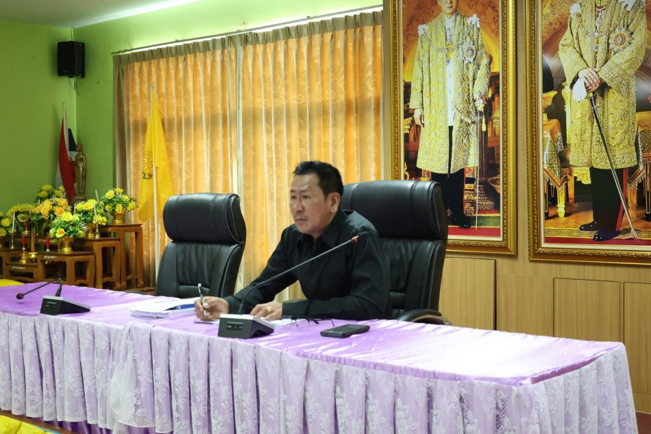การประชุมเพื่อติดตามความคืบหน้าการดำเนินงานโครงการตามเทศบัญญัติงบประมาณรายจ่ายประจำปี พ.ศ. 2569