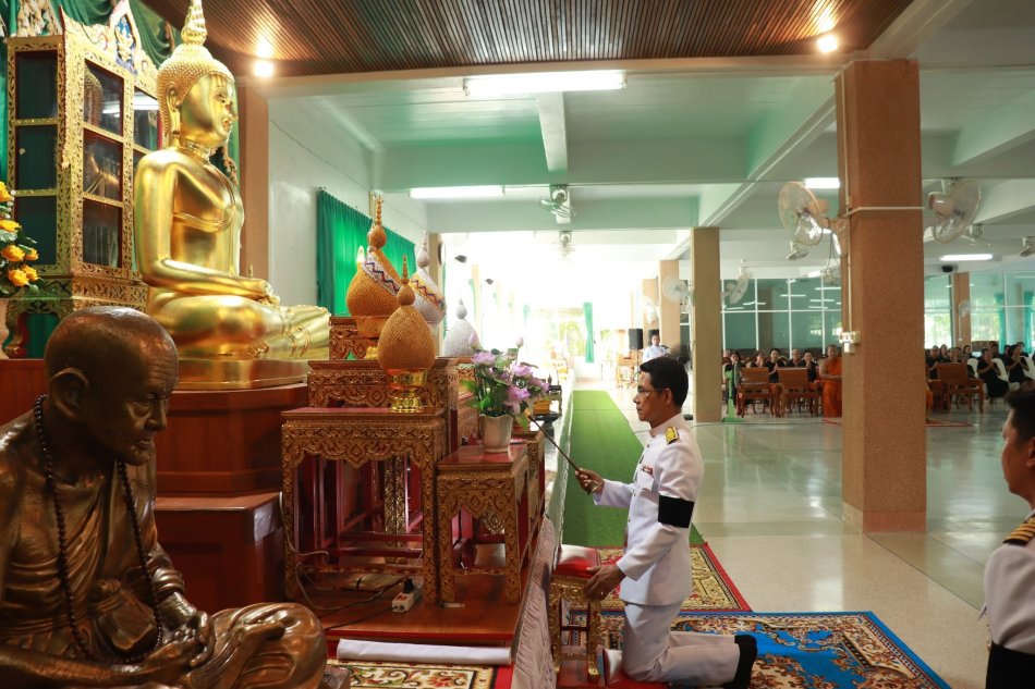 พิธีบำเพ็ญกุศลในวารครบปัณรสมวาร (15 วัน) เพื่ออุทิศถวายแด่สมเด็จพระเจ้าลูกเธอ เจ้าฟ้าพัชรกิติยาภา นเรนทิราเทพยวดี กรมหลวงราชสาริณีสิริพัชร มหาวัชรราชธิดา